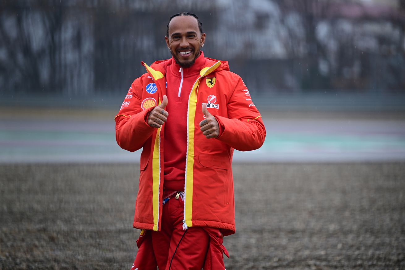 Lewis Hamilton’s Ferrari Test