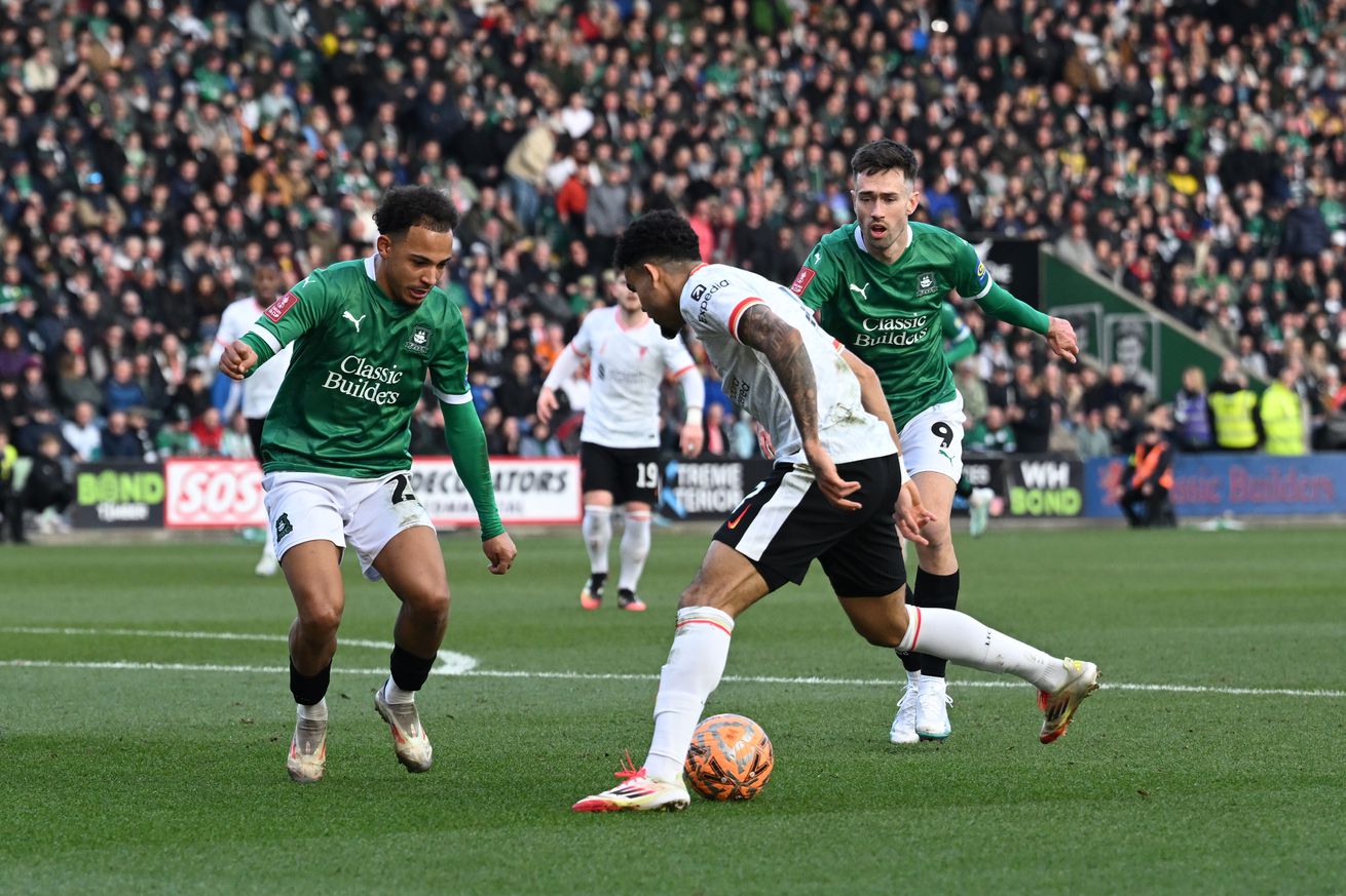 Plymouth Argyle v Liverpool - Emirates FA Cup Fourth Round