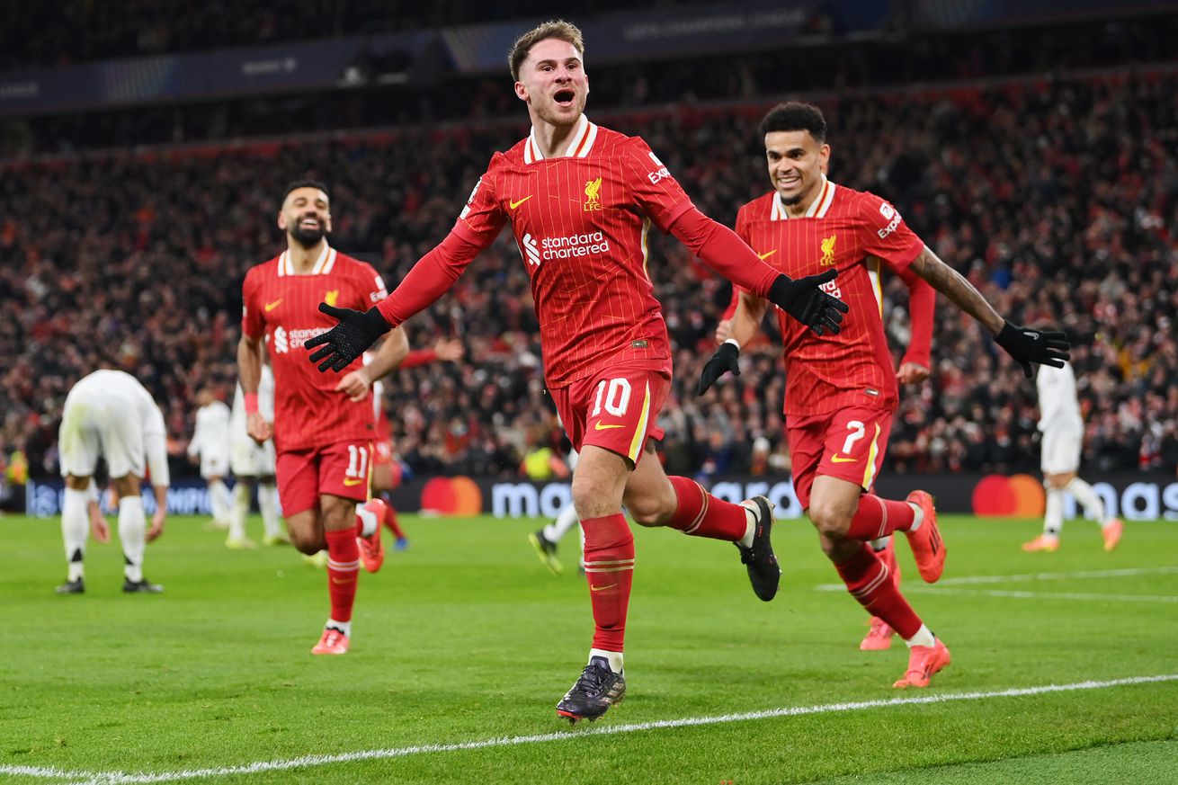 Liverpool FC v Real Madrid C.F. - UEFA Champions League 2024/25 League Phase MD5