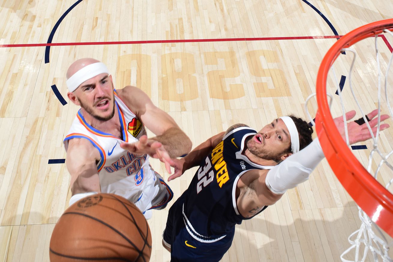 2025 NBA Playoffs - Oklahoma City Thunder v Denver Nuggets