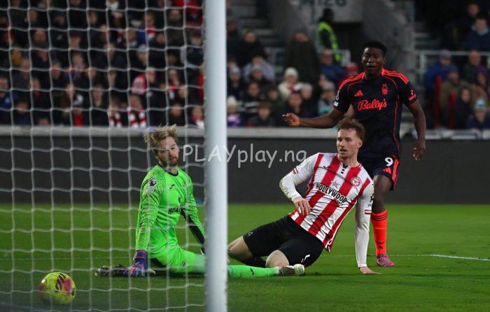 Taiwo Awoniyi, Nottingham Forest, Brentford, English Premier League