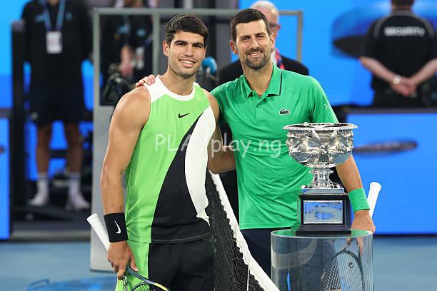 Carlos Alcaraz v Novak Djokovic