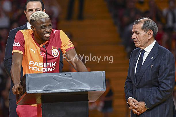 Dursun Ozbek and Victor Osimhen