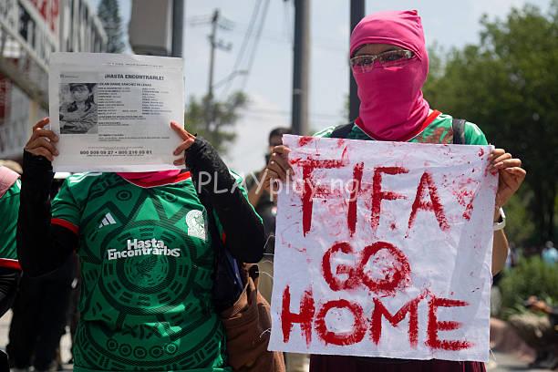 Mexicans Protest  2026 FIFA World Cup