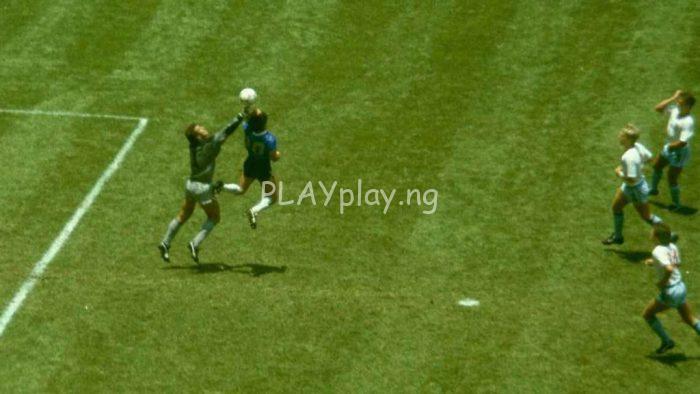 Peter Shilton, Diego  Maradona