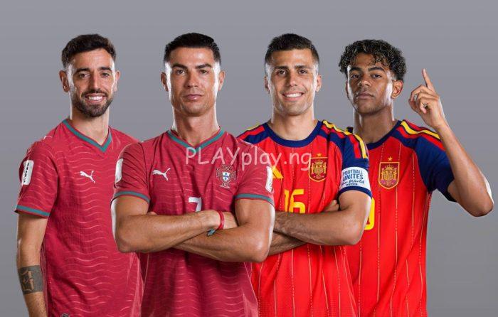 Cristiano Ronaldo, Portugal, Croatia, Spain, 2026 FIFA World Cup